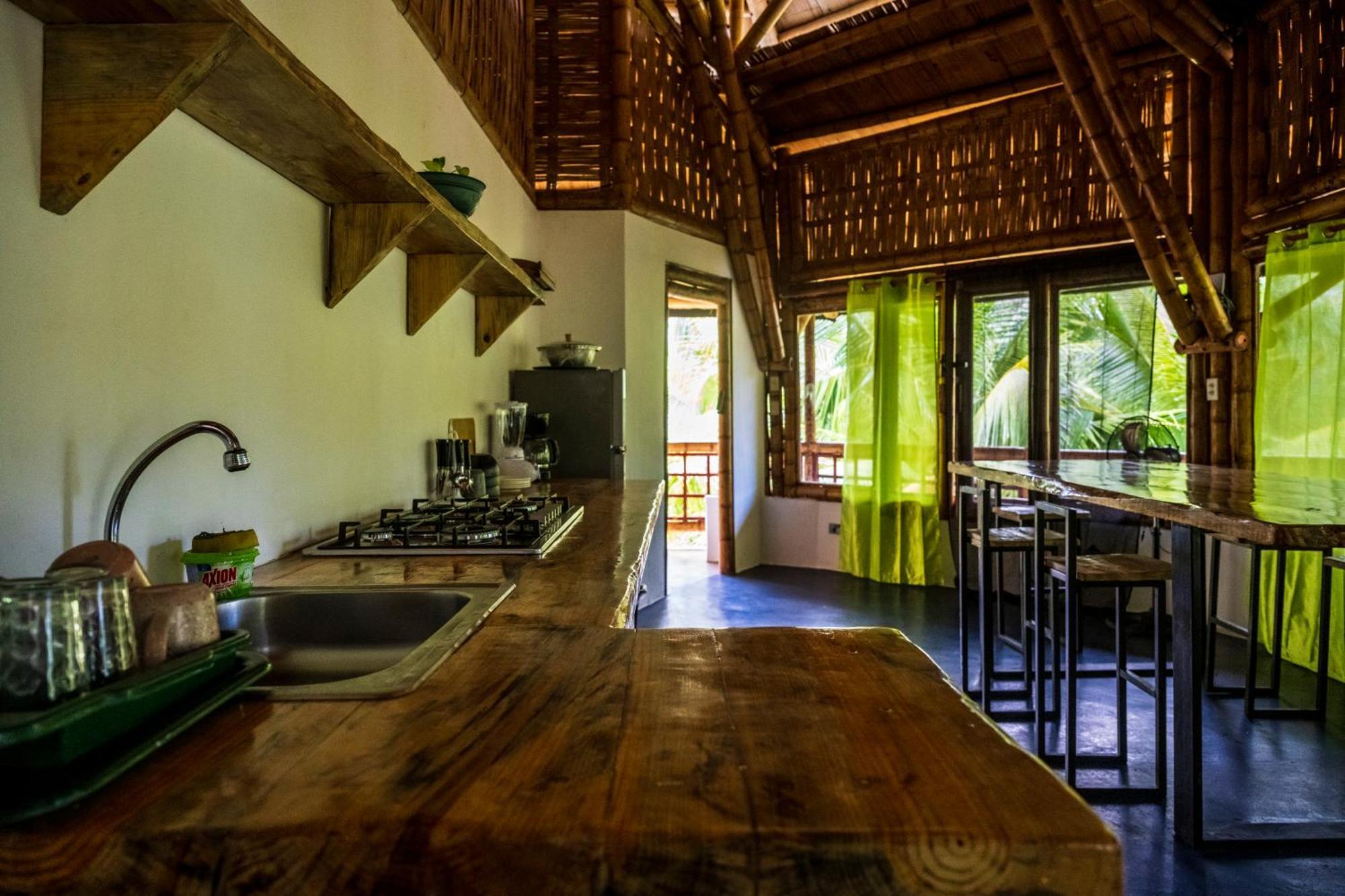 Eco-Lodge Deseo Bamboo 산타 카탈리나 외부 사진