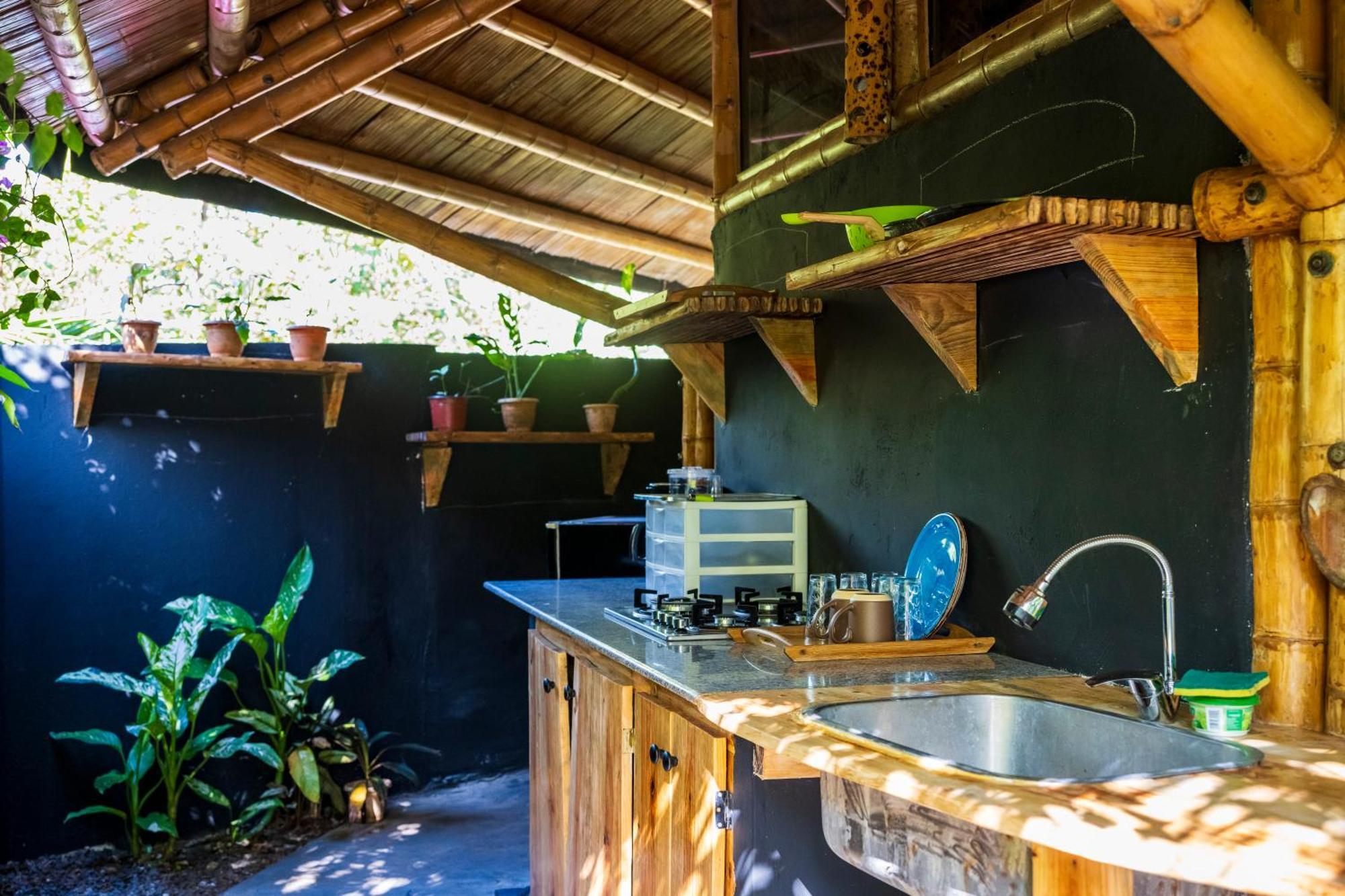 Eco-Lodge Deseo Bamboo 산타 카탈리나 외부 사진